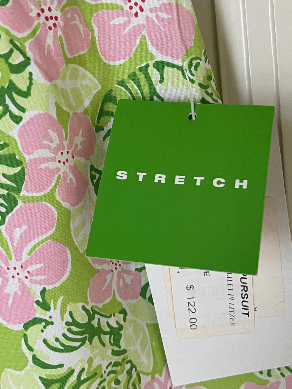 Lilly Pulitzer Skirt Island Pursuit Lime Kimilyn Stretch Size 4  NWT - Picture 4 of 11